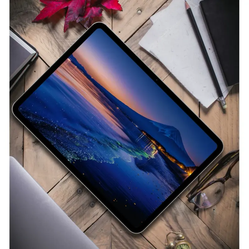 富士山荧光海8K超清风景护眼壁纸 第4张