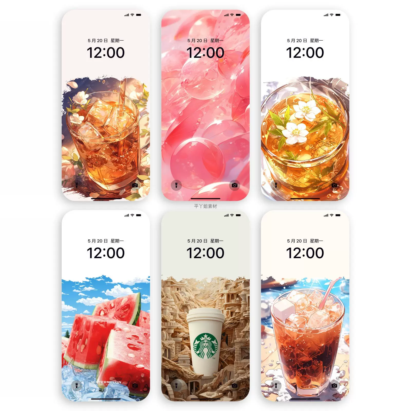 27张夏日冰爽饮料手机4K高清壁纸 第4张