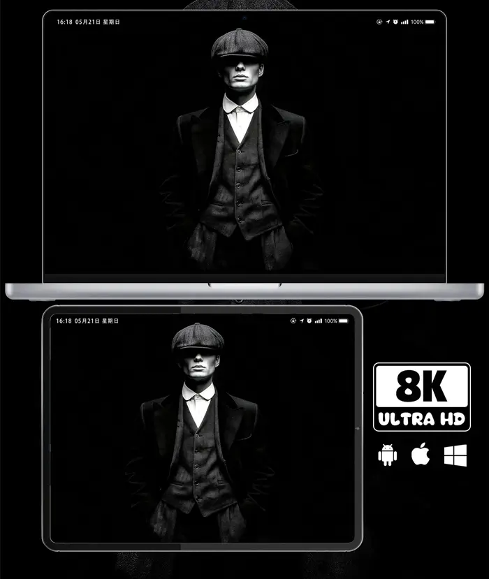 浴血黑帮谢尔比8K超清壁纸（共7张图片) 第2张